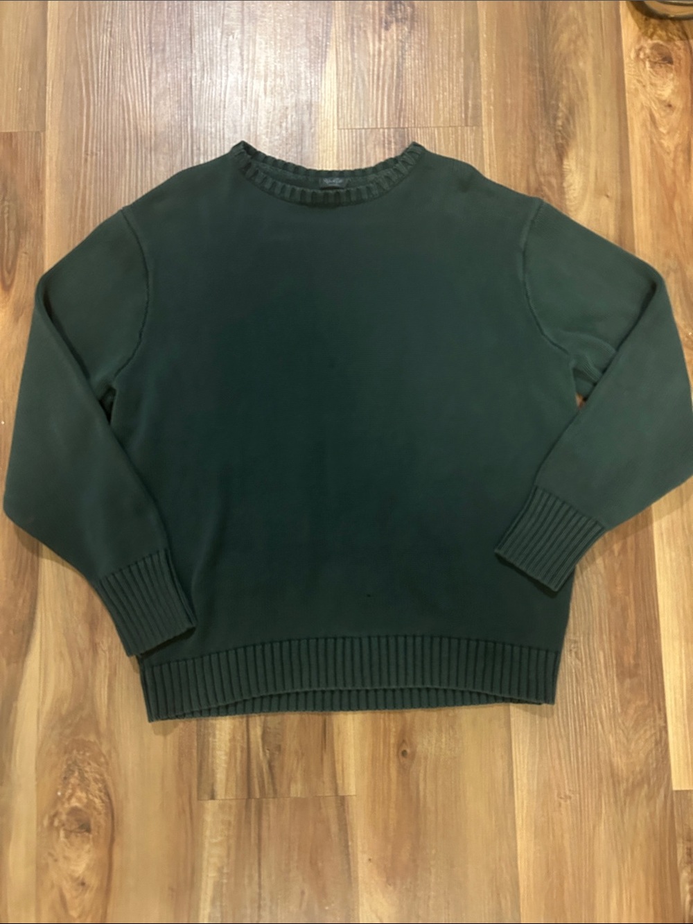 Brandy Melville Dark Green Crewneck Sweater